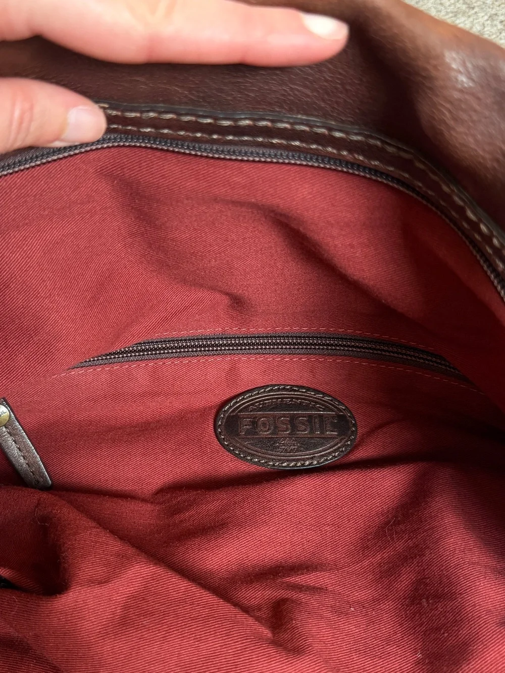 Brown large bag